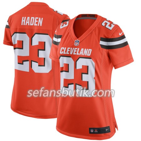 Cleveland Browns Tröjor Joe Haden 23 Nike Orange - Dame